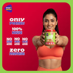 100% Natural Peanut Butter - Crunch with No added Sugar, Salt and Preservatives. 435 Grams